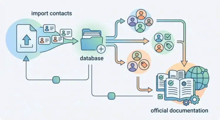 Importer ses contacts en CSV et segmenter son audience : la méthode