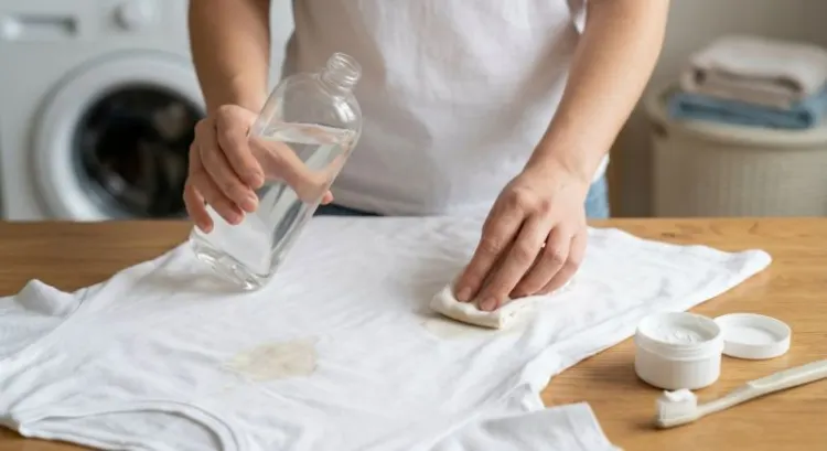 Quel détachant utiliser sur une tache d'huile ou de cambouis ?