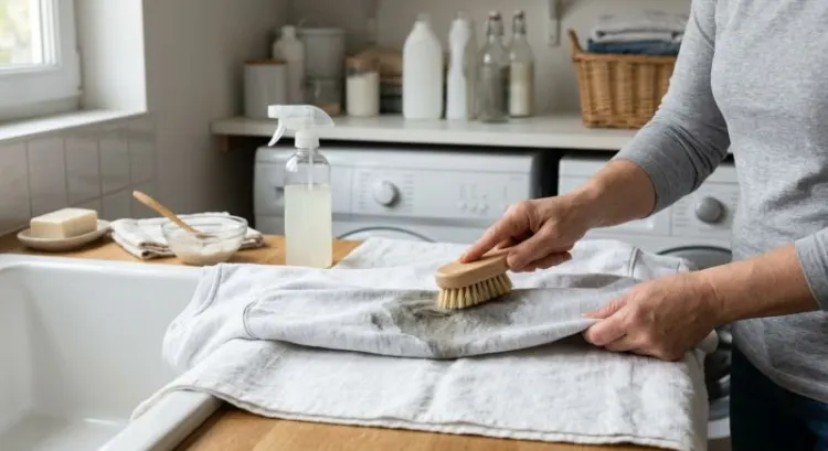 Quel détachant utiliser sur une tache d'huile ou de cambouis ?